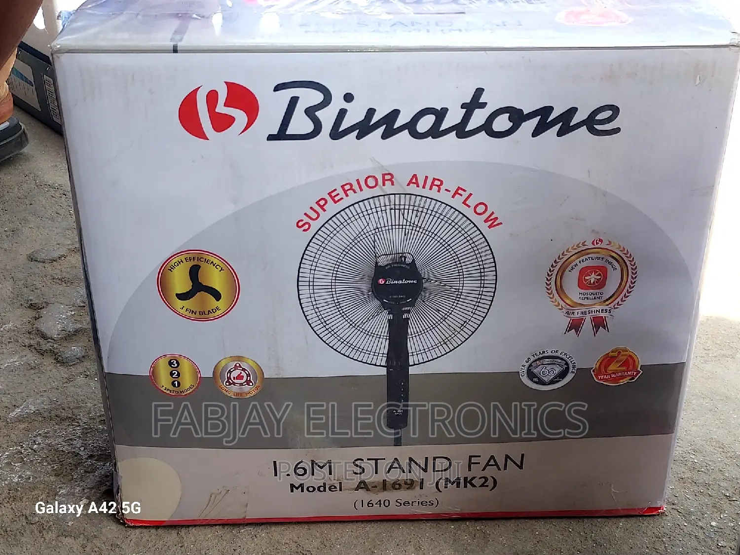 Binatone Standing Fan