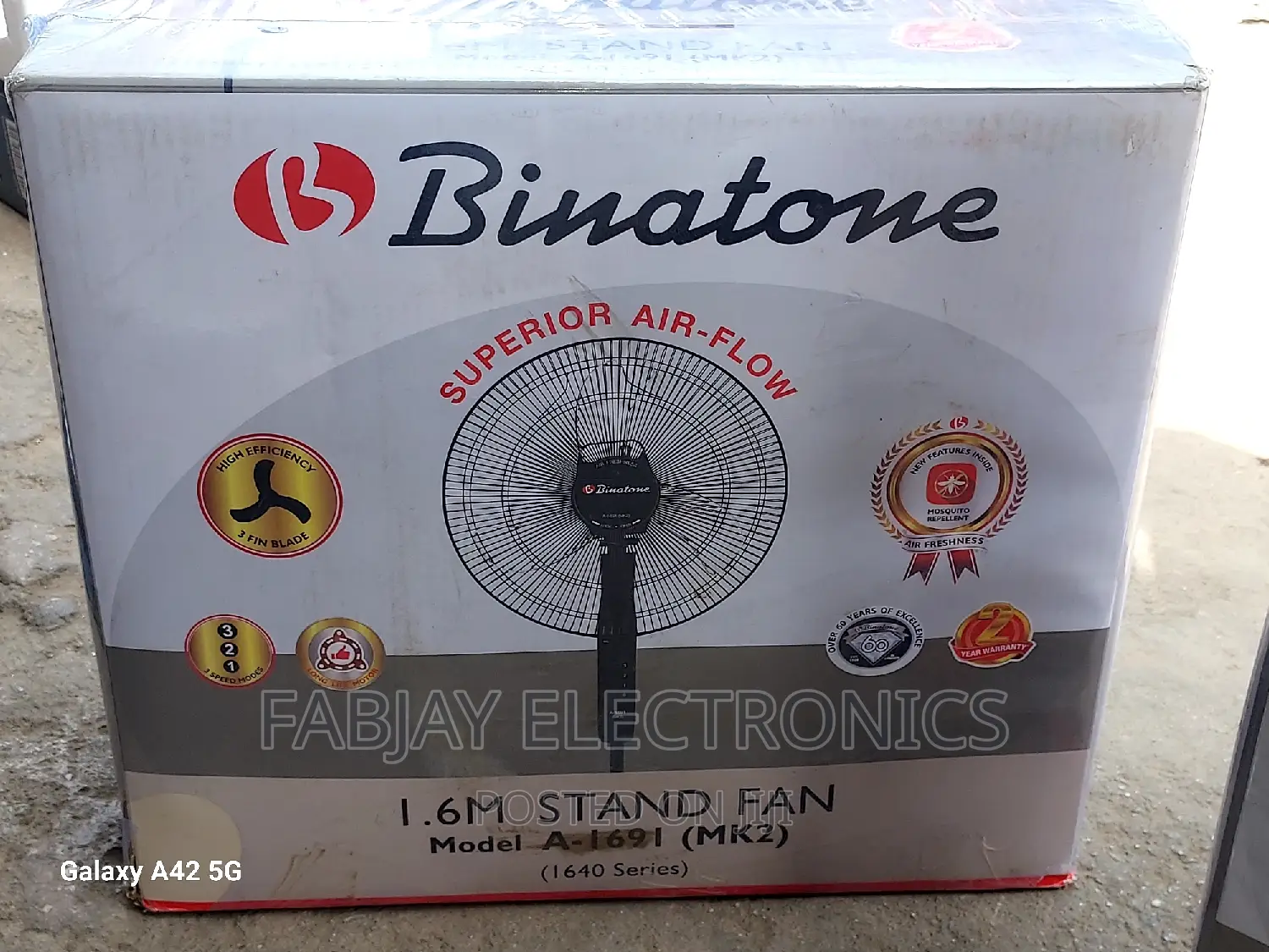Binatone Standing Fan