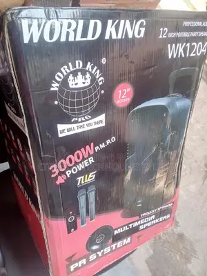 Public Address Rechargeable Speaker 12''- Big Battery