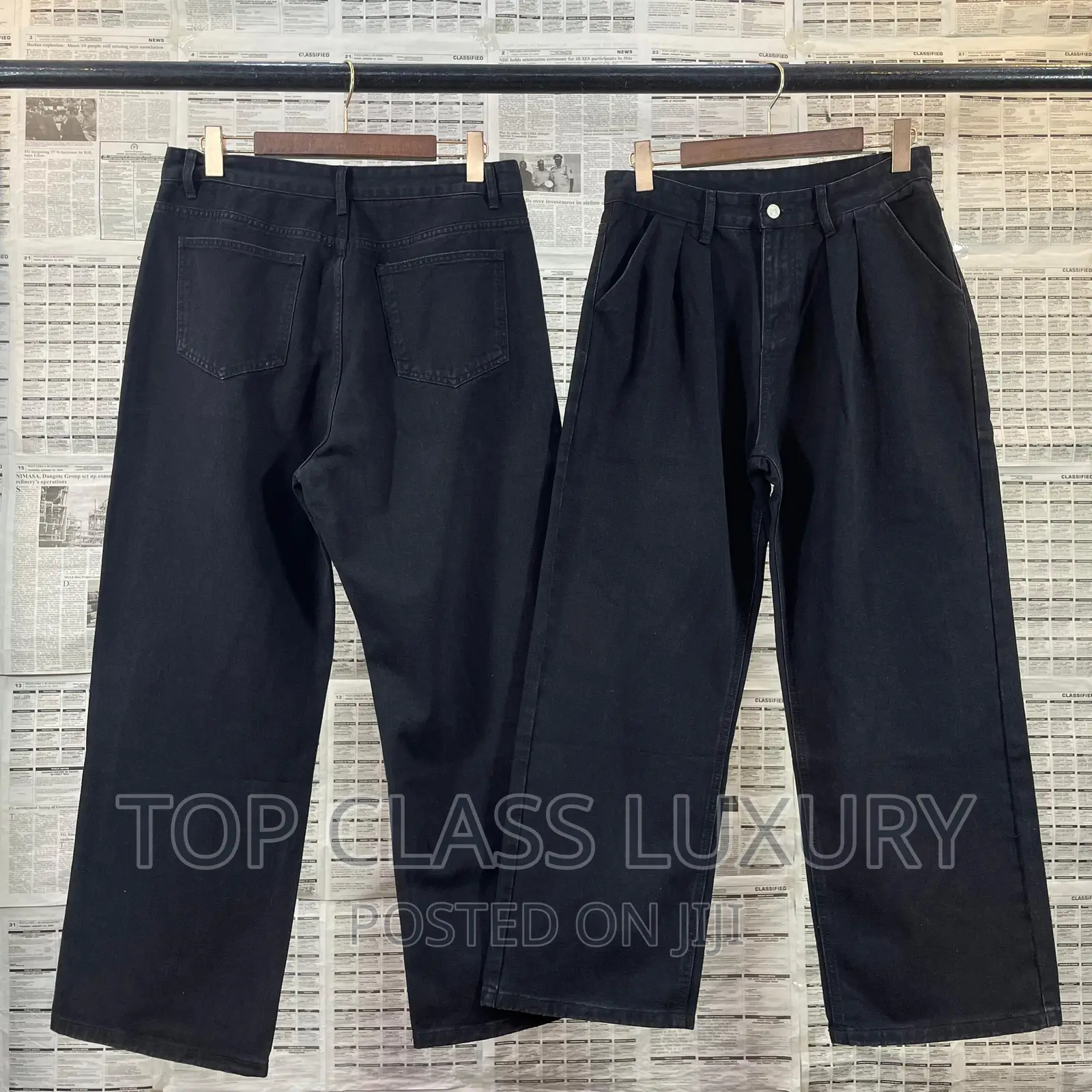 High Quality Luxury Designer Baggy Jeans