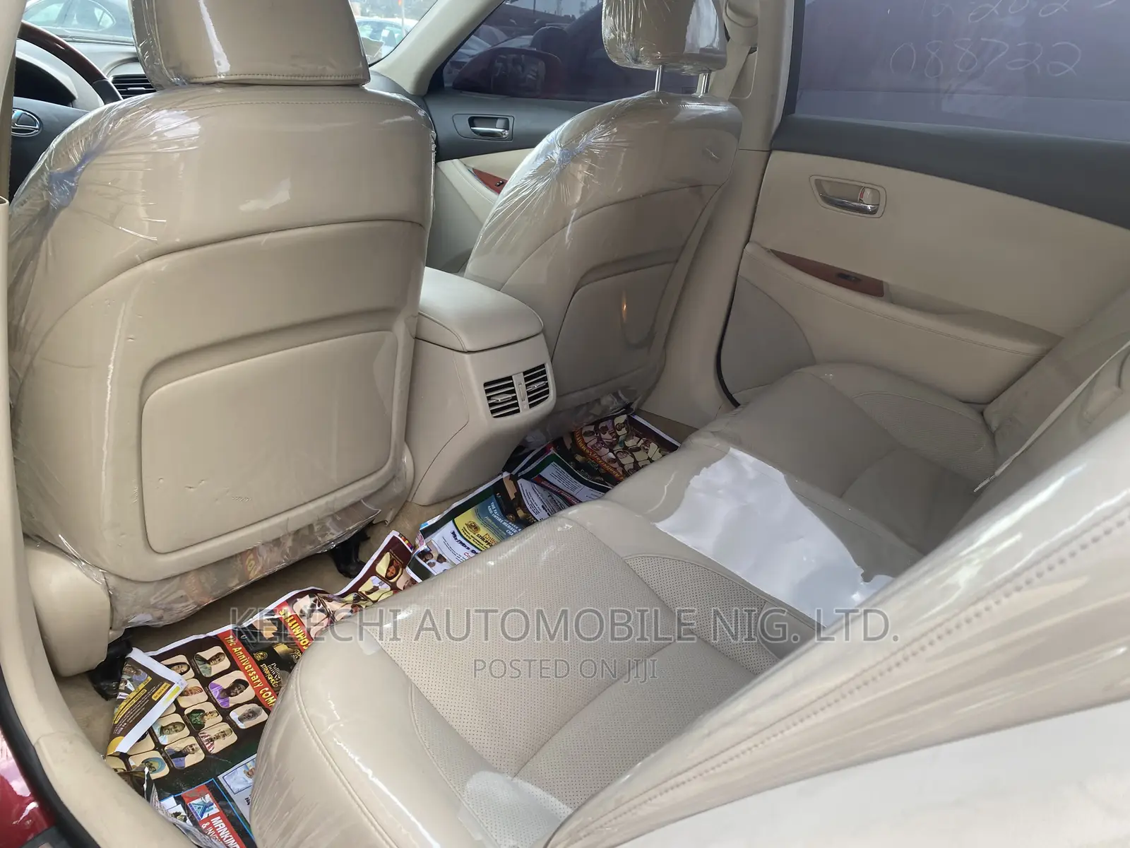 Lexus ES 350 2011 Red