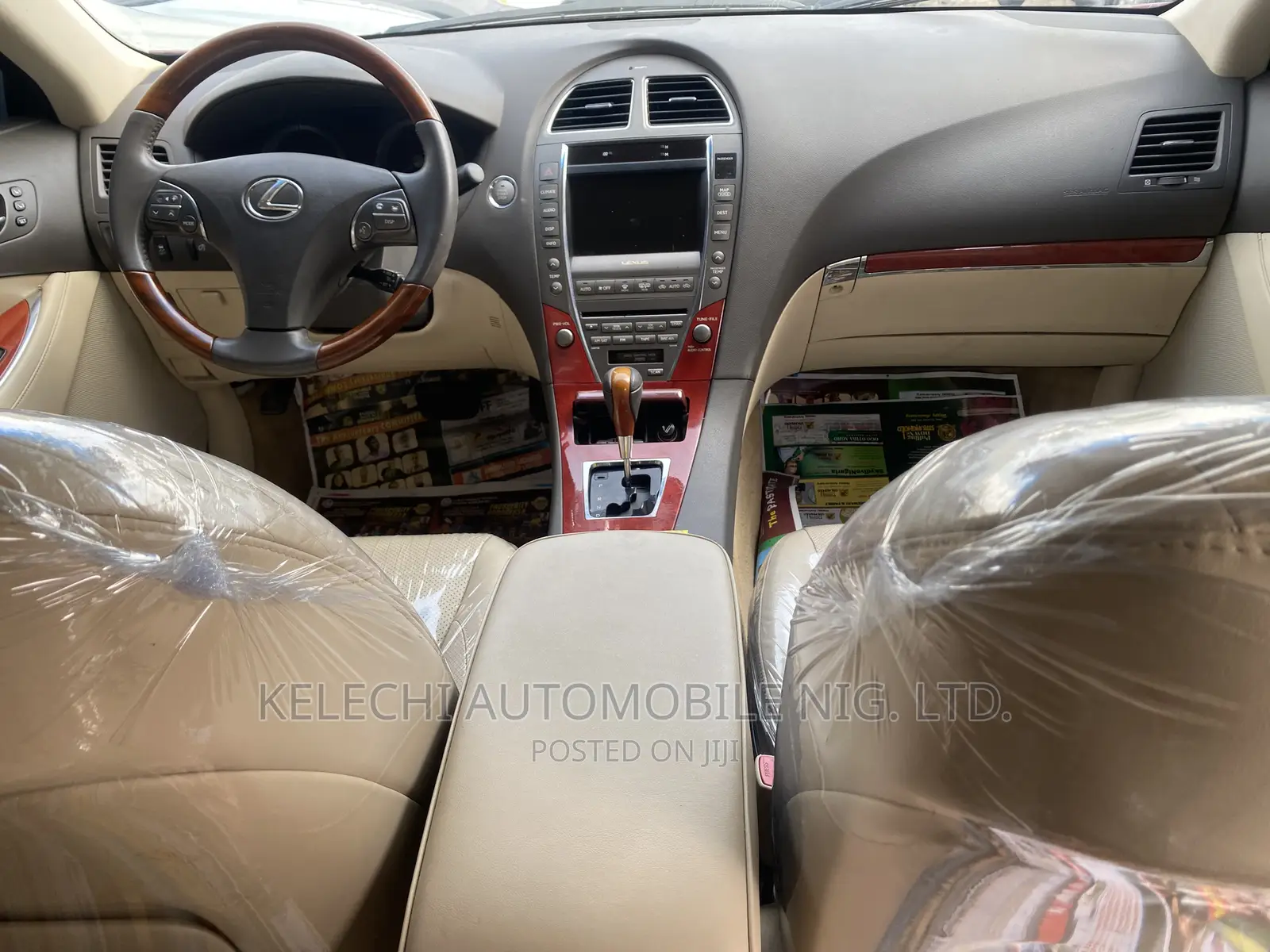 Lexus ES 350 2011 Red