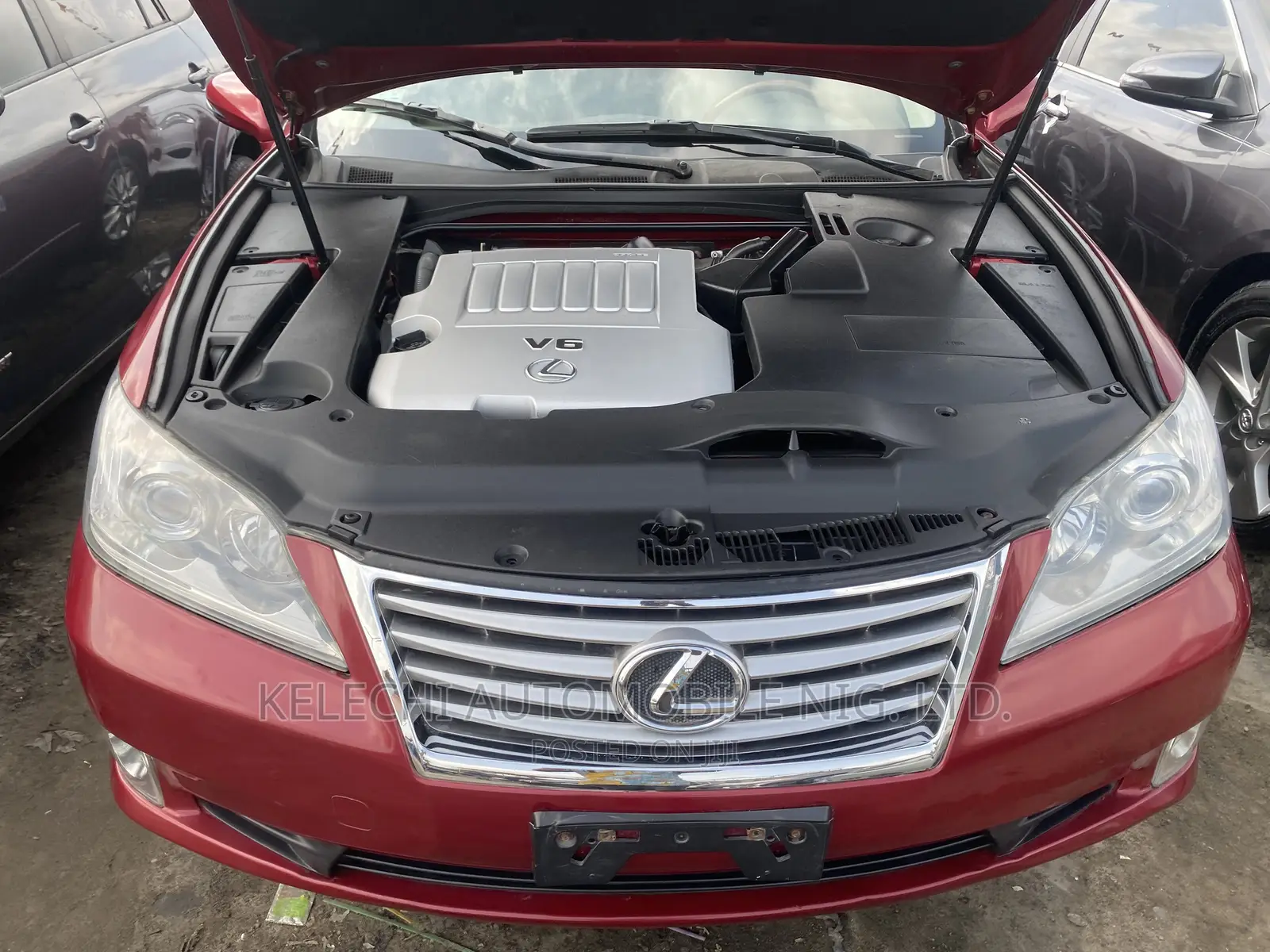Lexus ES 350 2011 Red