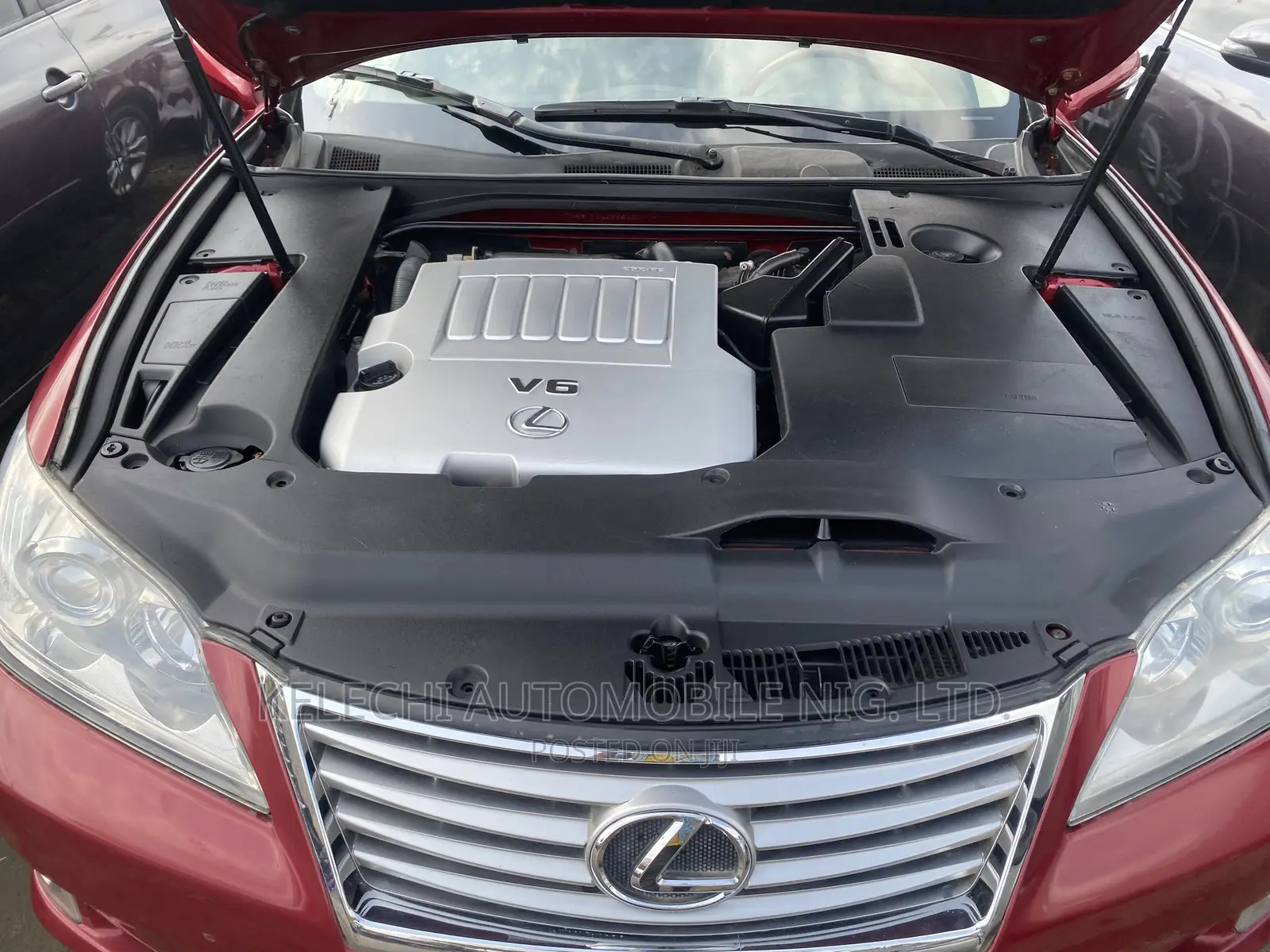Lexus ES 350 2011 Red