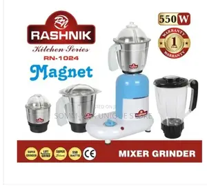 RASHNIK Blender and Grinder - 4 Jars - 550w - Rn-1024