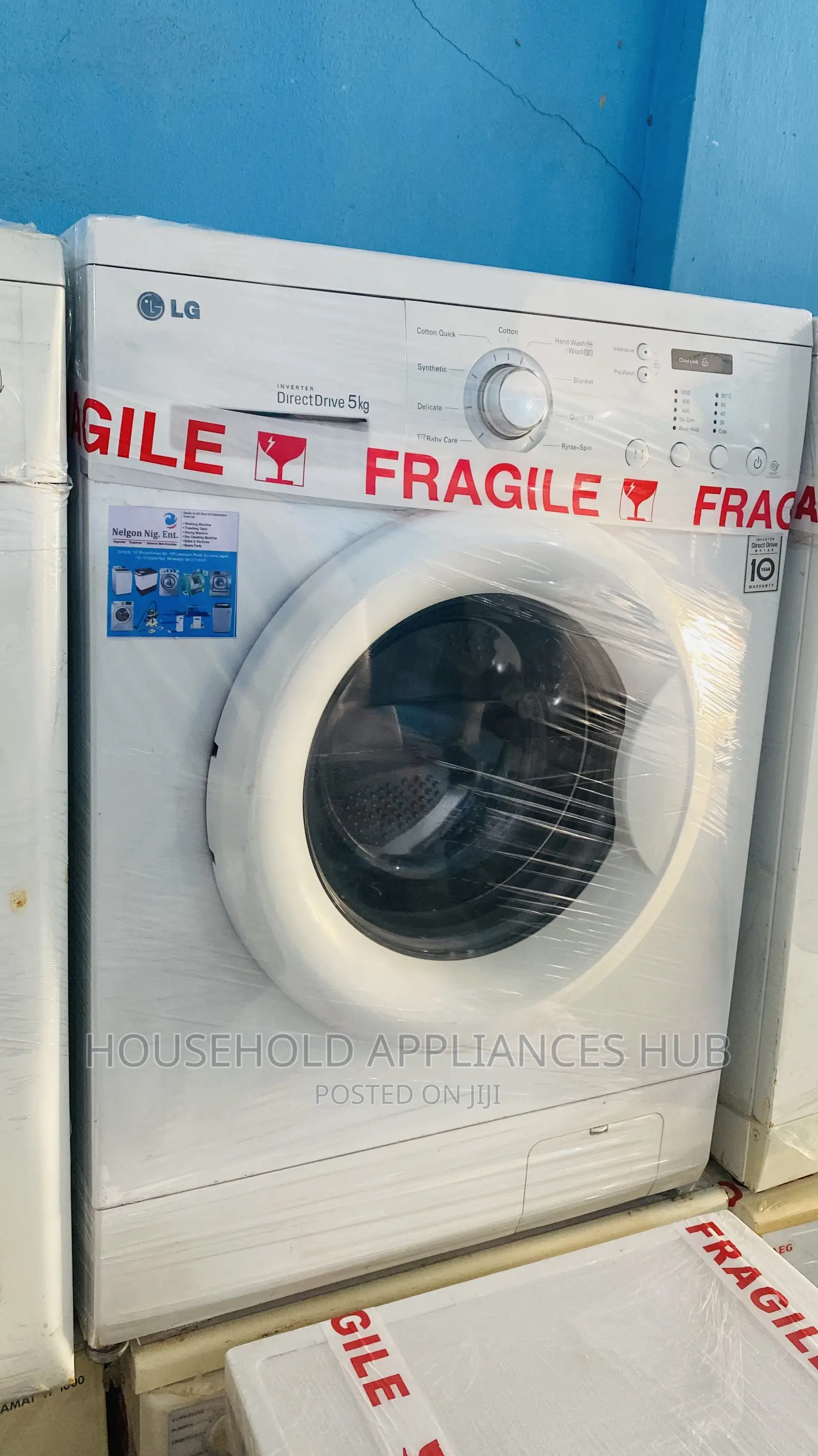 Lg 5kg Washing Machines (Inverter)