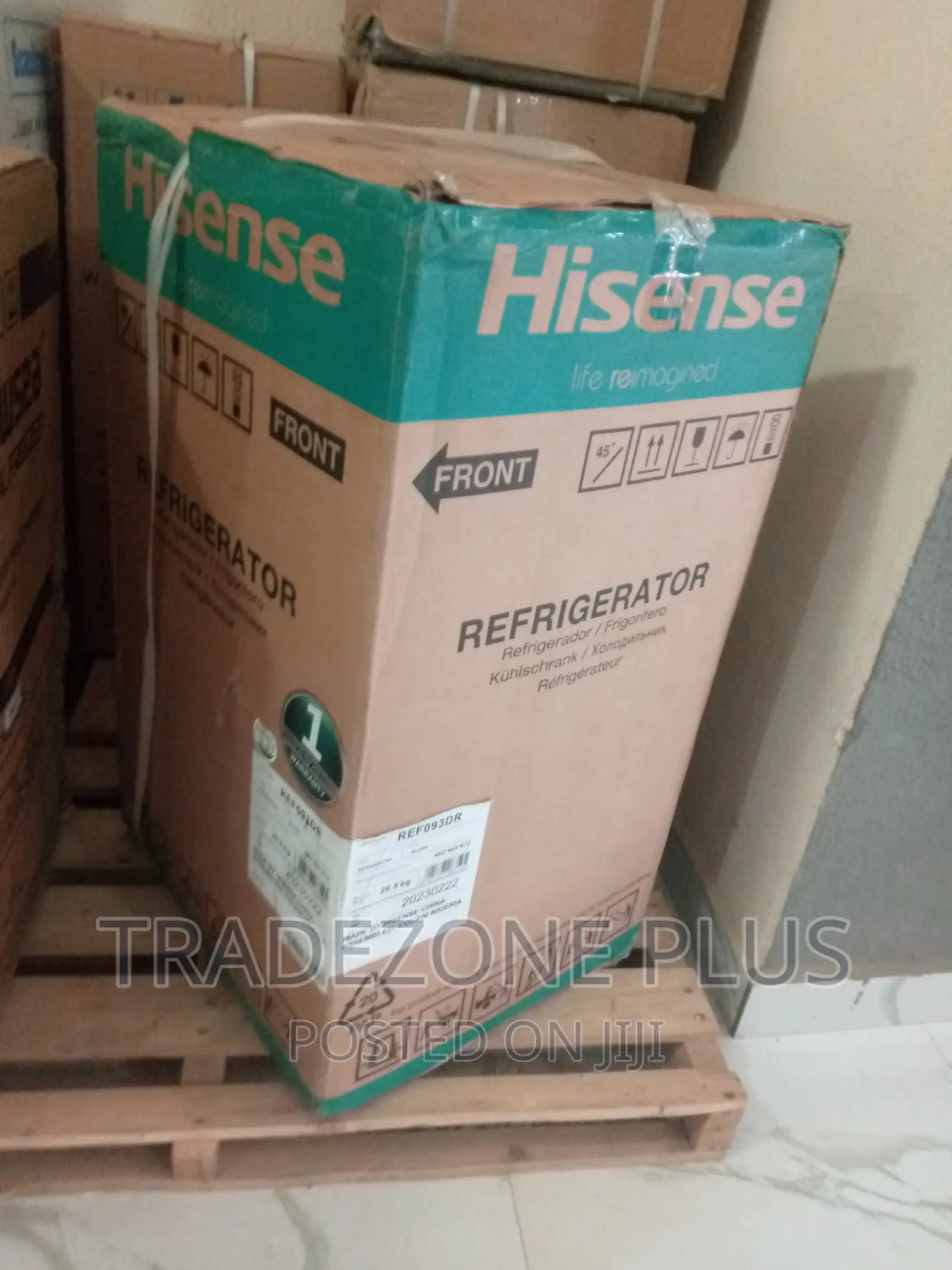 Original Hisense 90L Single Door Refrigerator-Ref093dr