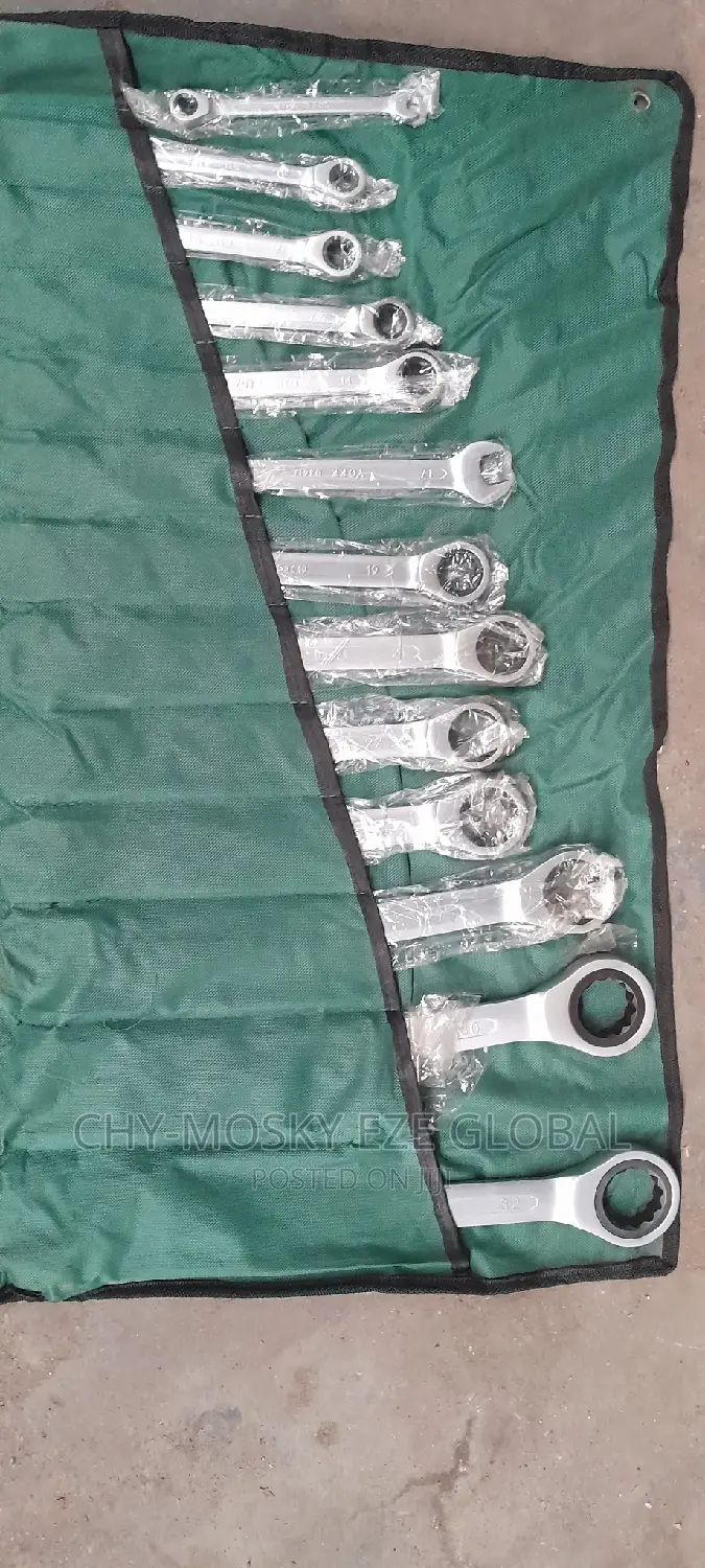 Ratchet Combination Spanner 8mm -32mm