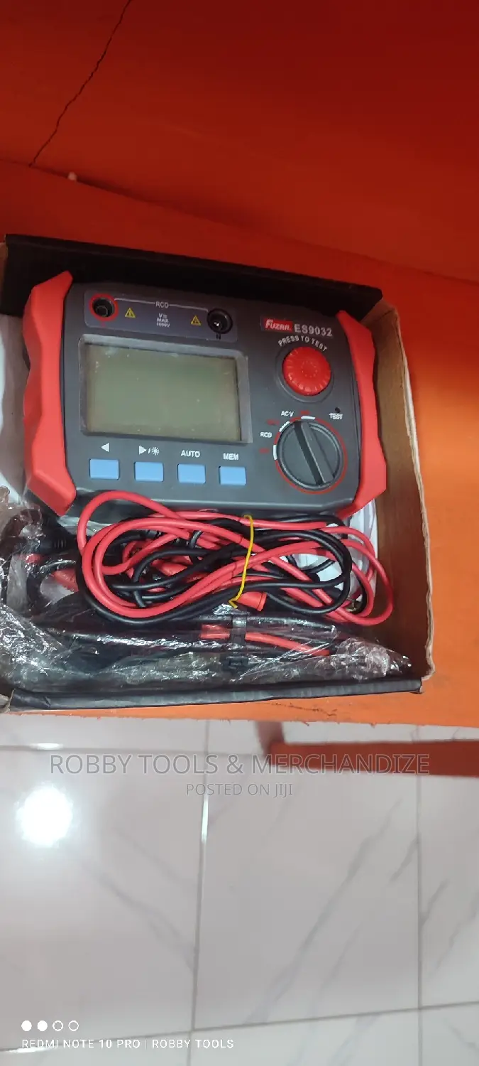 Fuzrr Leakage Switch Tester Digital ES9032