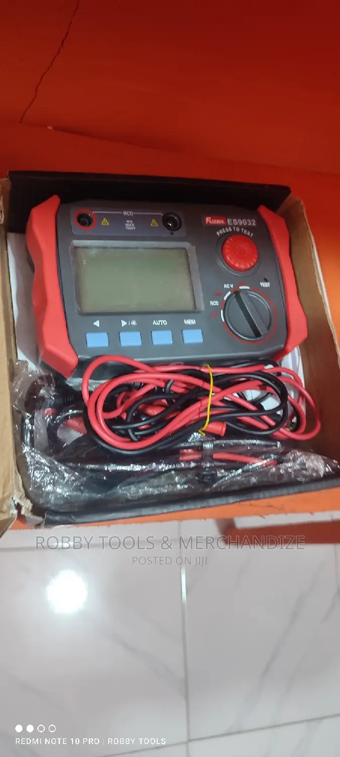 Fuzrr Leakage Switch Tester Digital ES9032