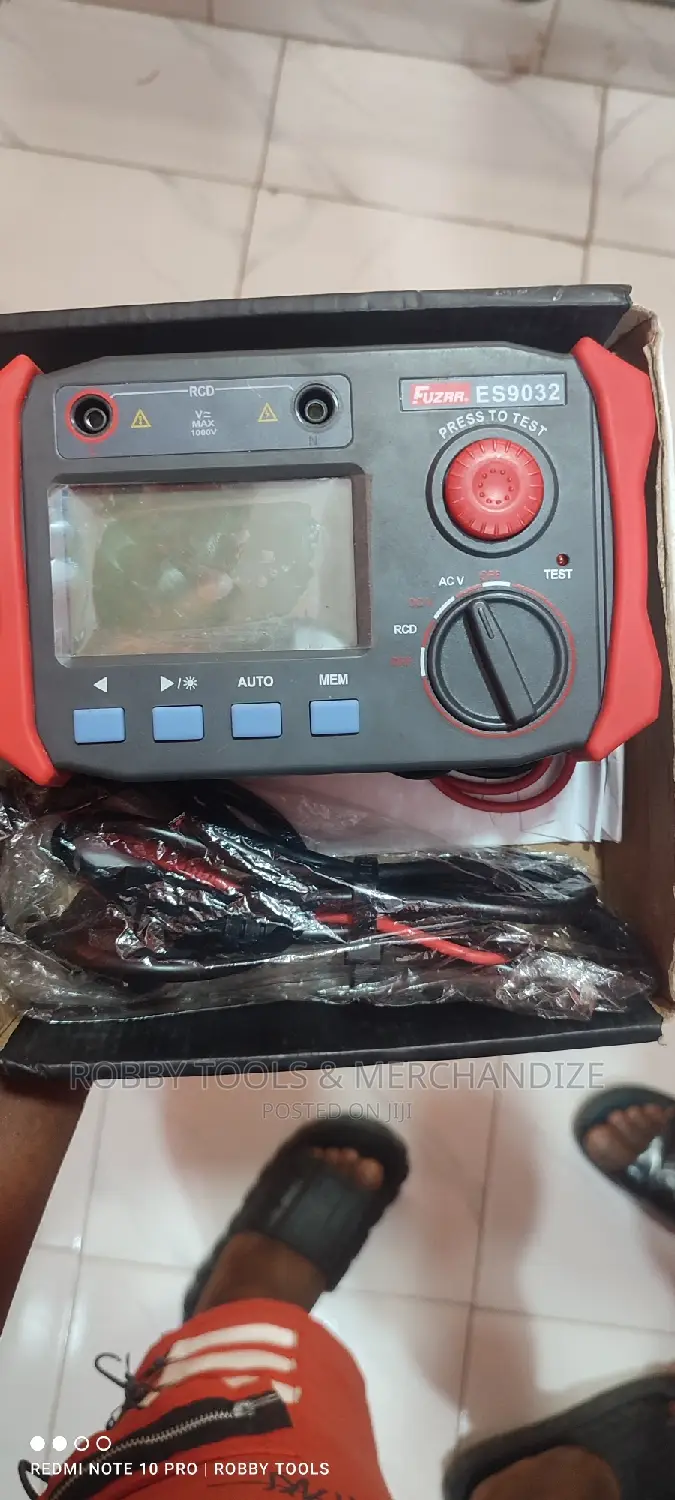Fuzrr Leakage Switch Tester Digital ES9032