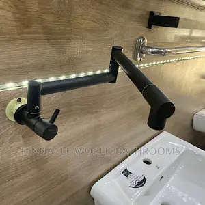 England Black Pot Feller Sink Tap, Black
