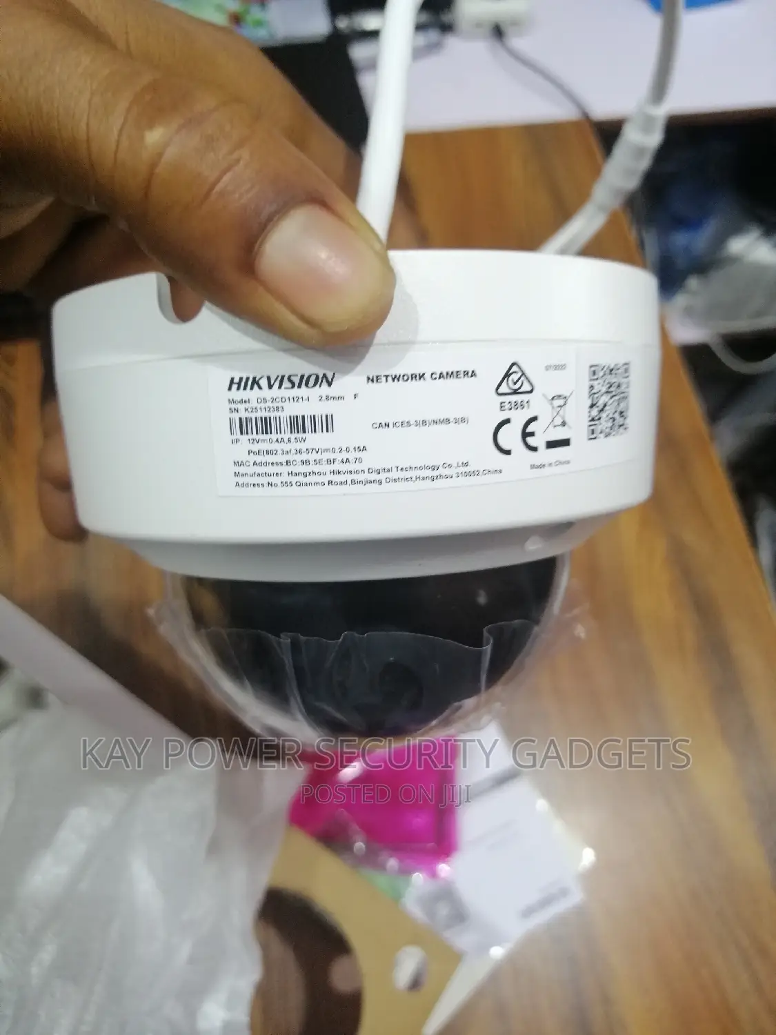 Hikvision Indoor Poe Camera