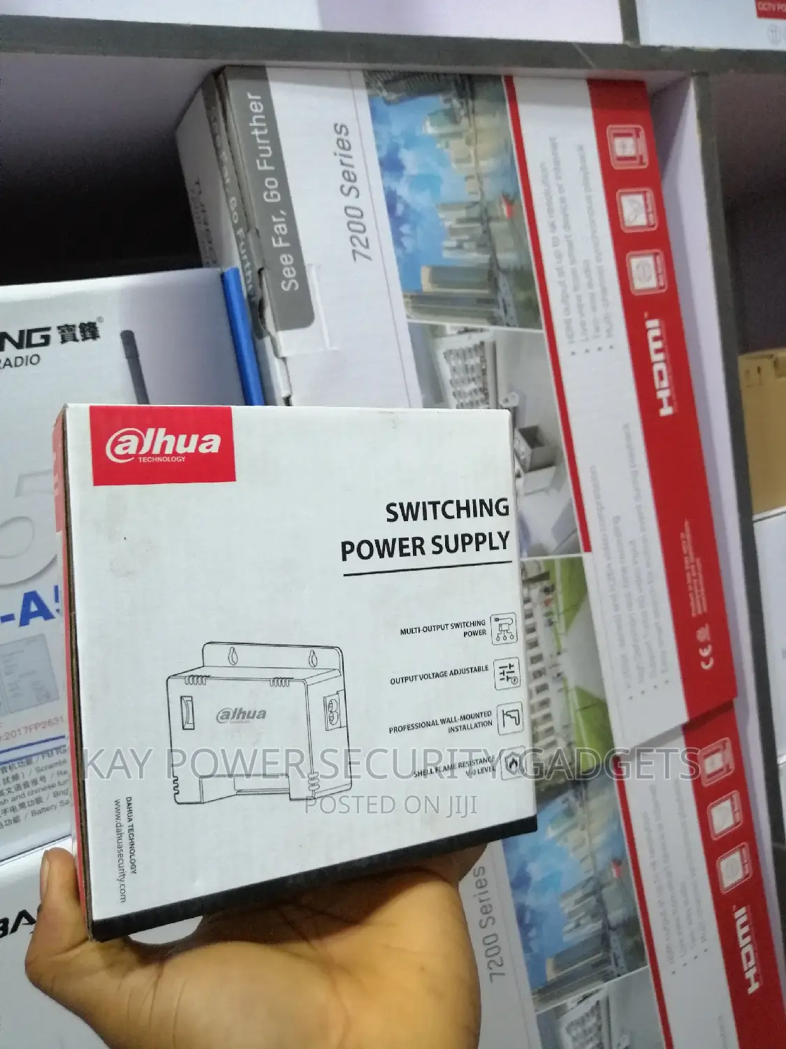 Dahua 4 Way Power Supply Box
