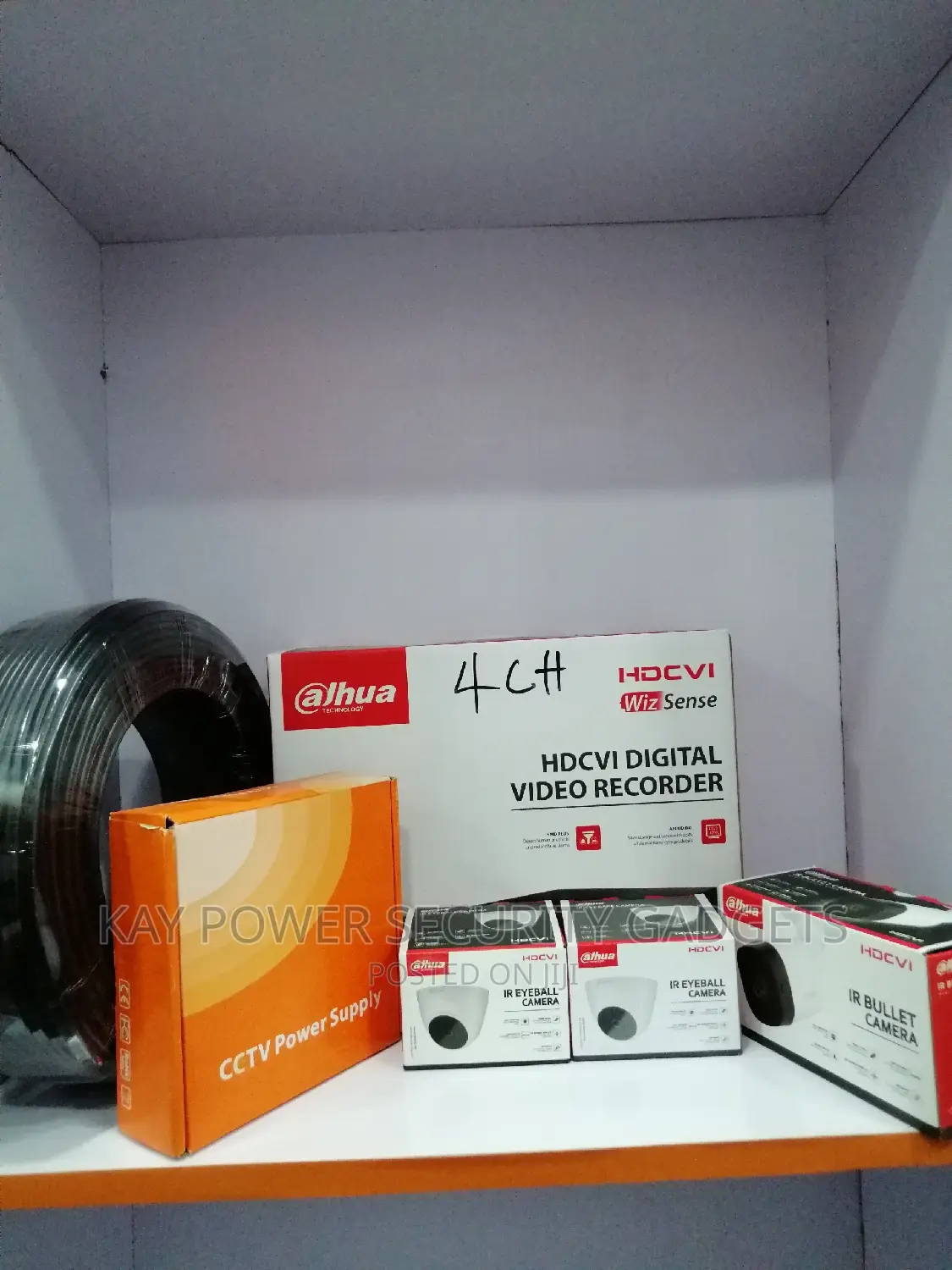 Dahua 4 Channel Complete Kit Camera