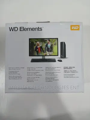WD Elements 4TB External Storage Power Hard Drive