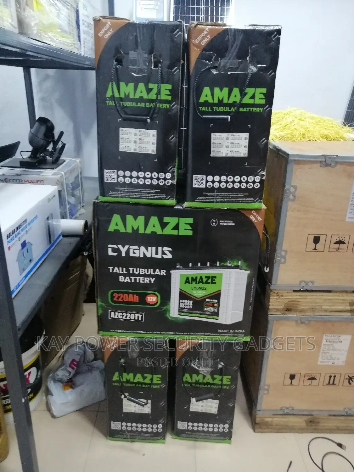 Amaze 220ah Solar Battery