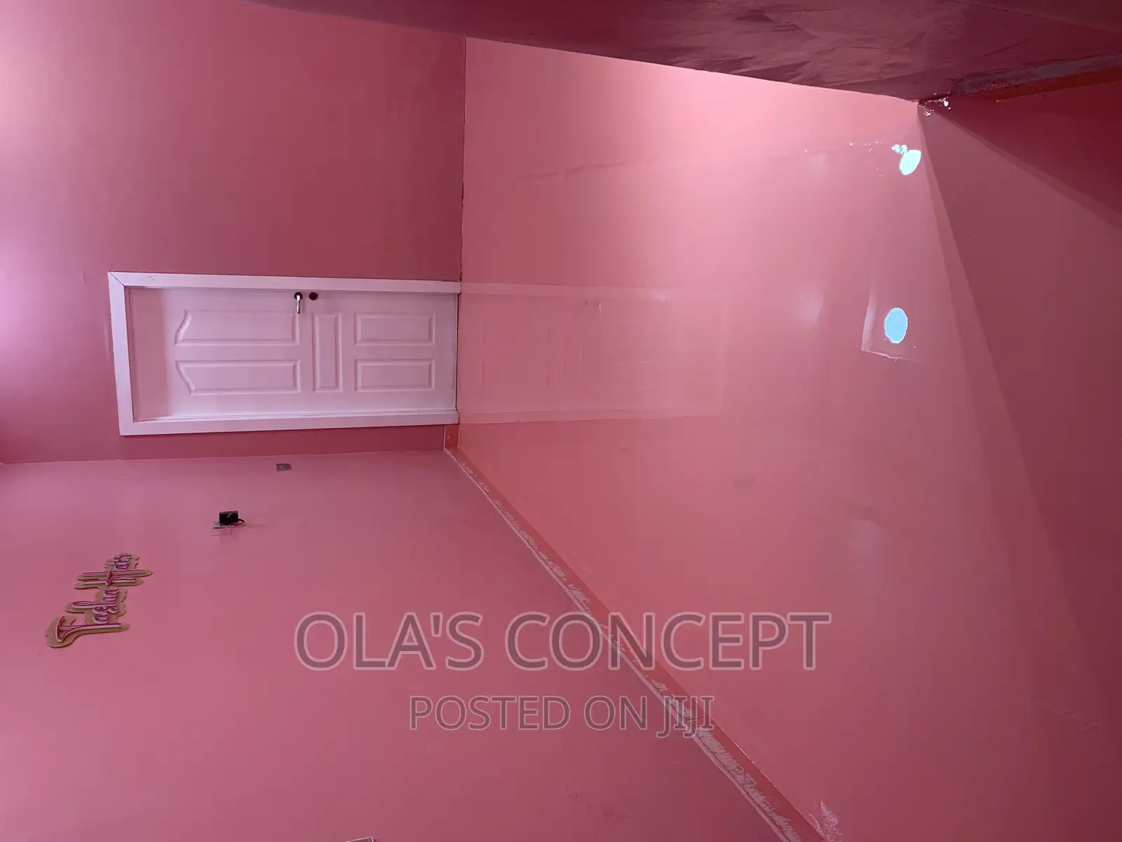 Pink Epoxy Floor