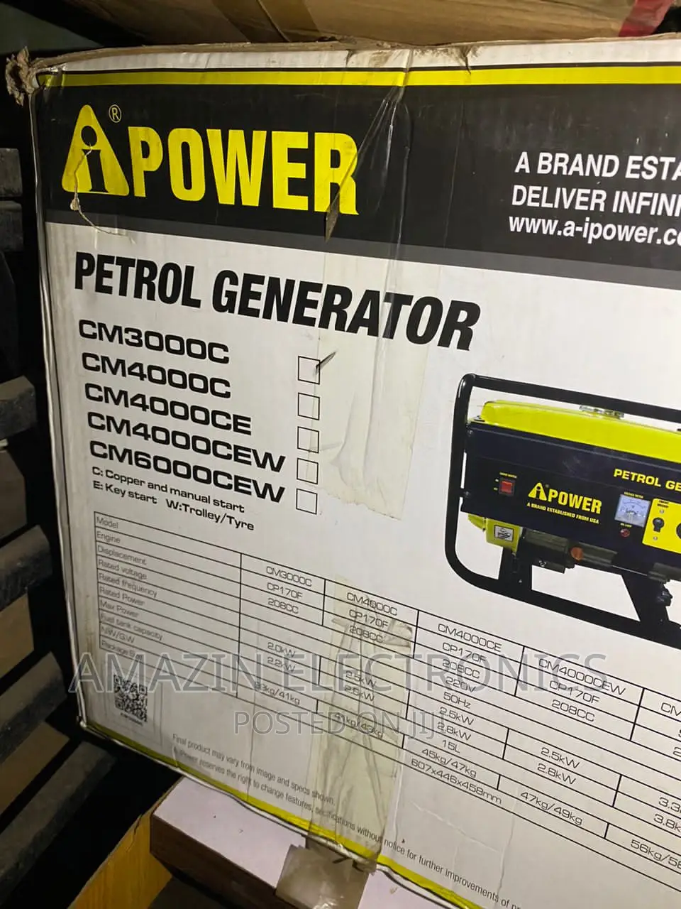 I Power 3000 Copper Coil Generator