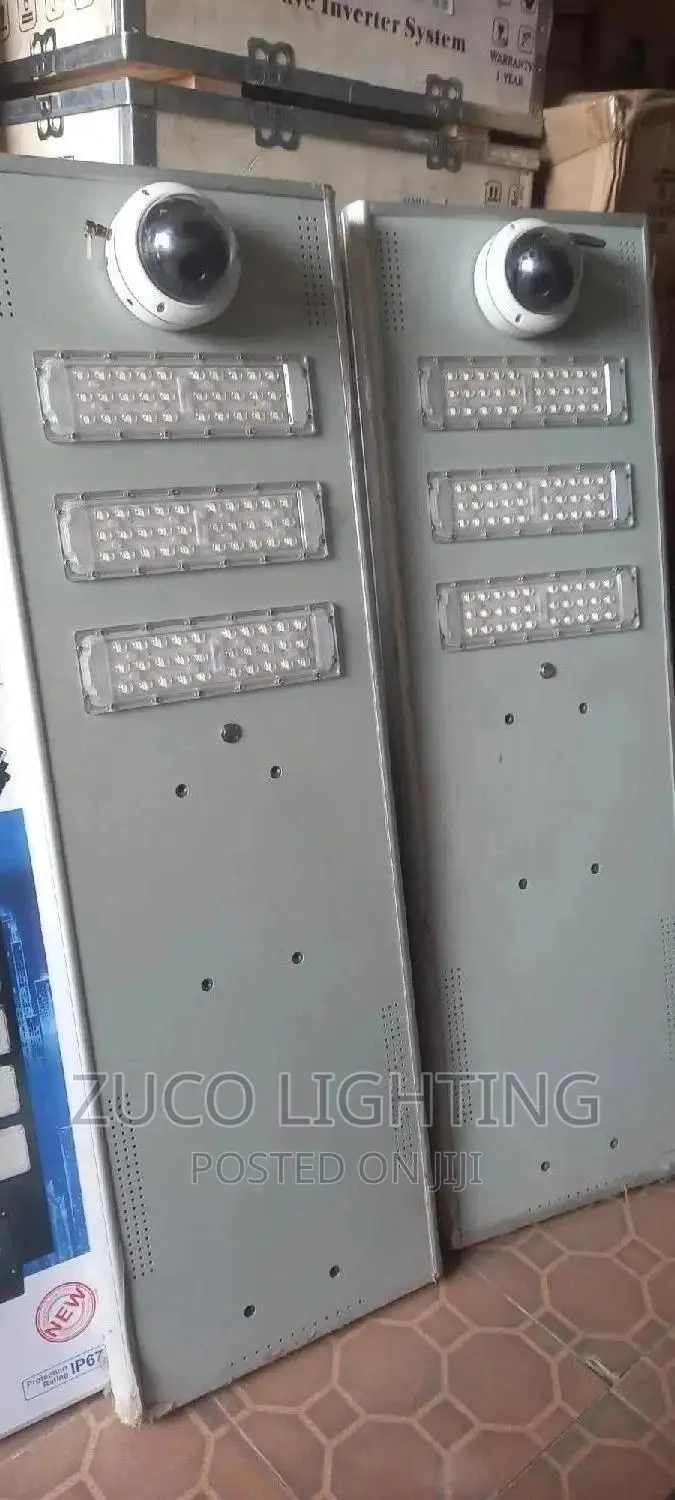 All in One Solar Street Light With 24 Hours Working Camera