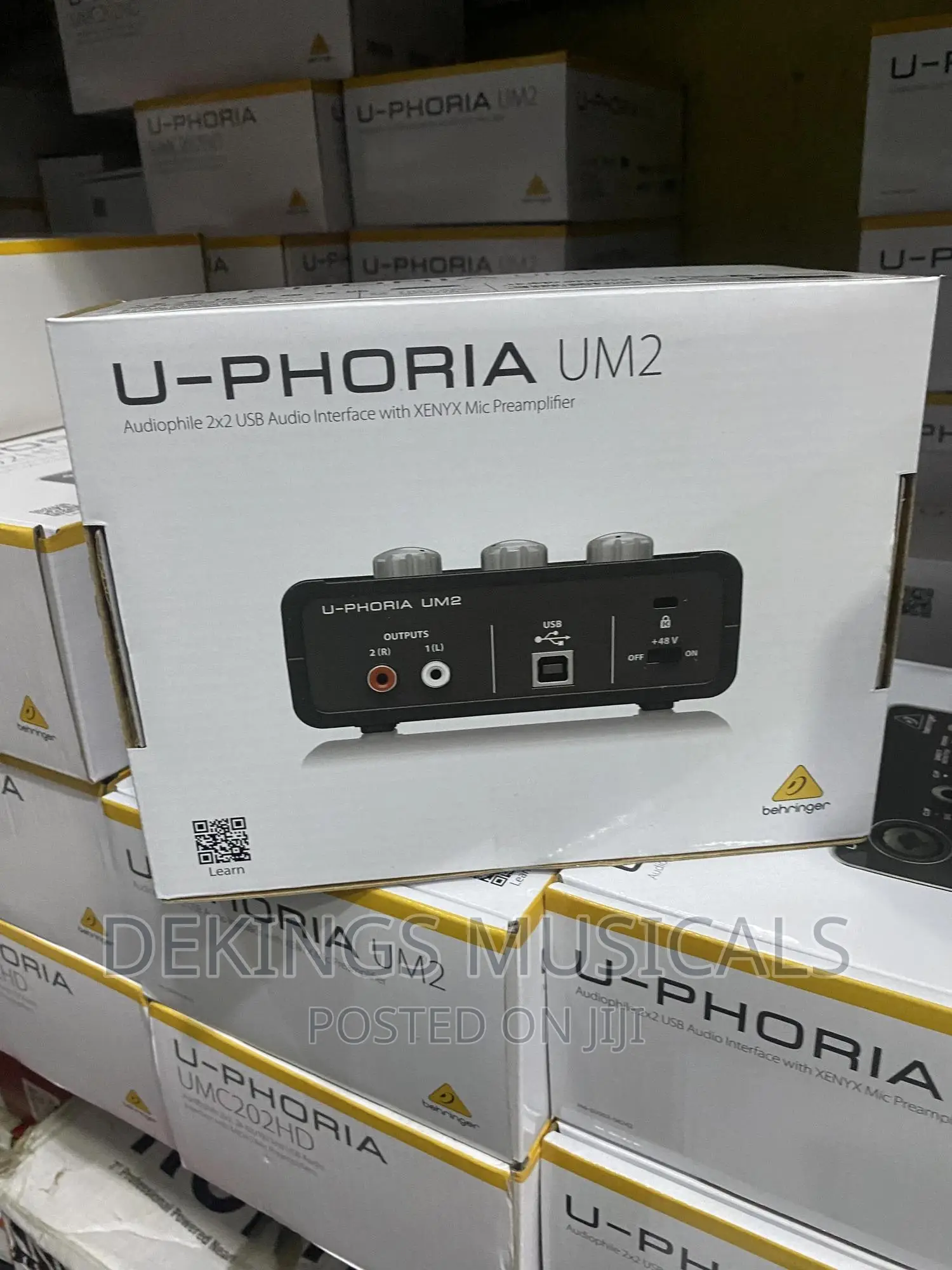 Behringer Um2 Usb Audio Interface Sound Card