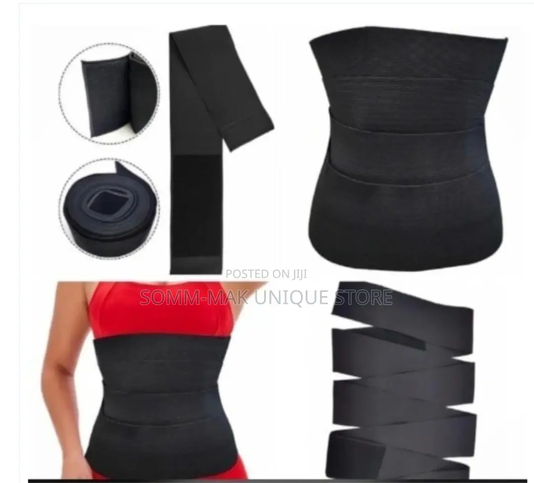 Tummy Wrap Belt for Postpartum Body Workout Flat Tummy - 4m