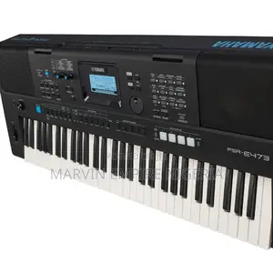 Yamaha PSR-E473 Touch Sensitive Keyboard 5 Octaves_ 61 Keys