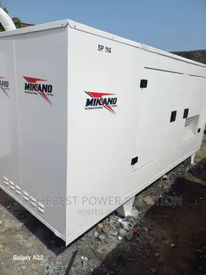 114kva Mikano Super Silent Soundproof UK Perkins Generator