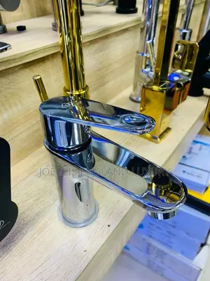 Chrome Brass Basin Mixer