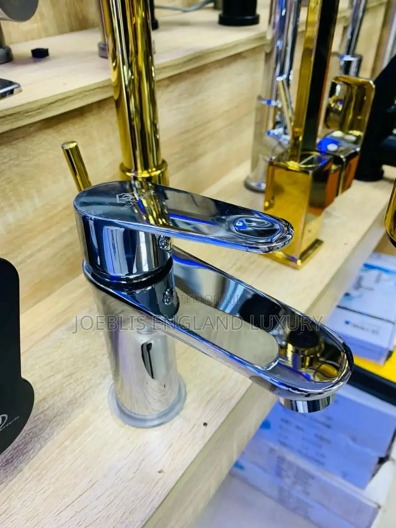 Chrome Brass Basin Mixer