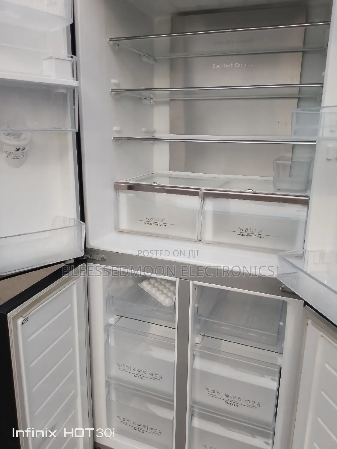 Hisense Side by Side Standing Fridge