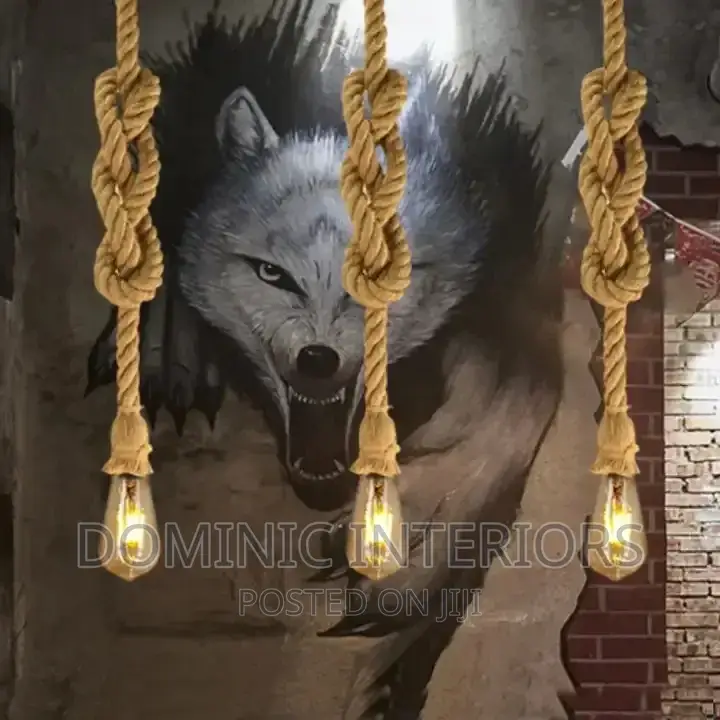 Rope Pendant Lamp