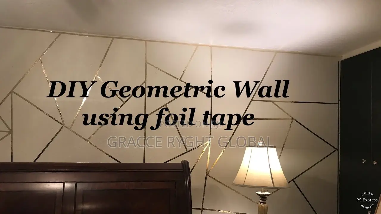 1cm Gold Tape Home Decor