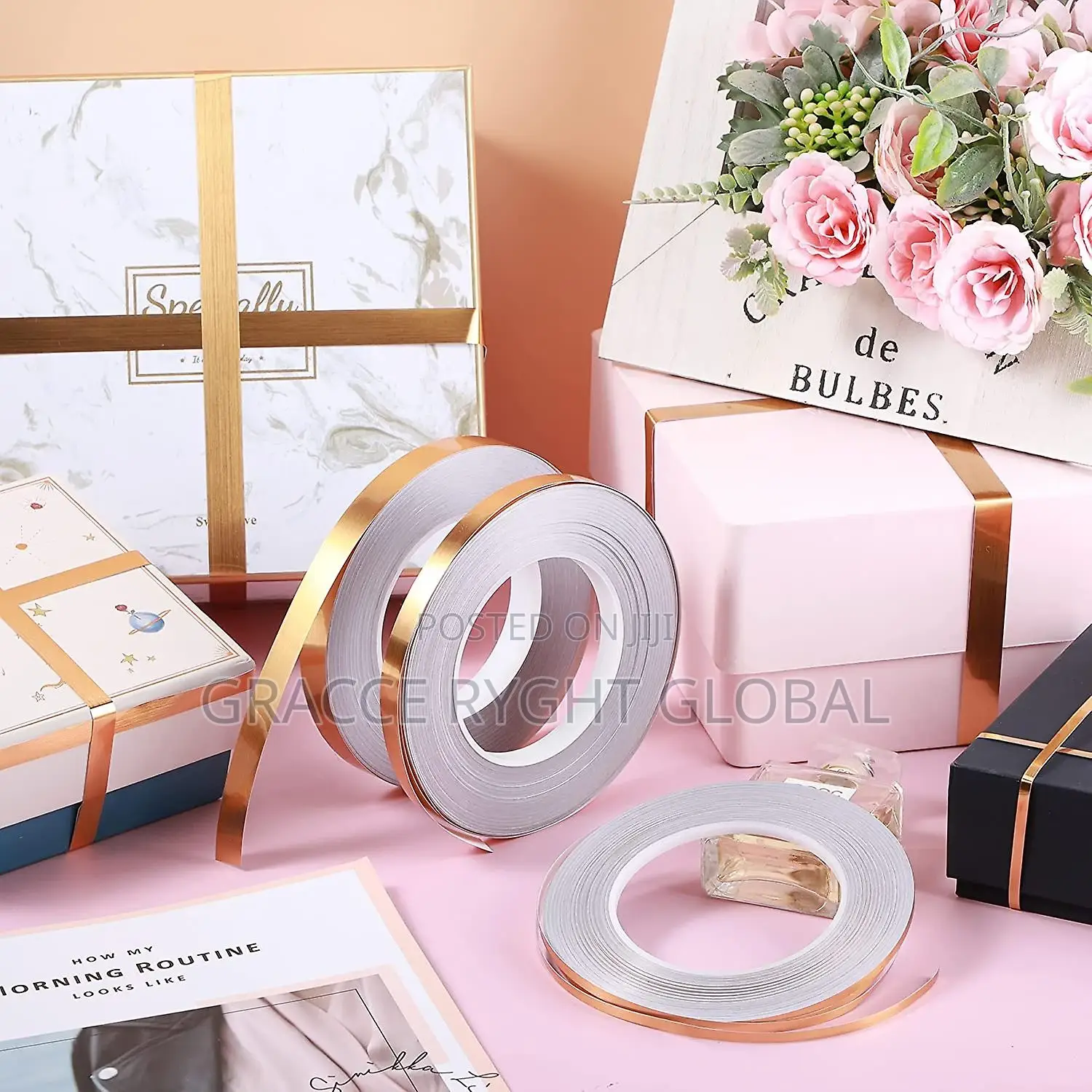 1cm Gold Tape Home Decor