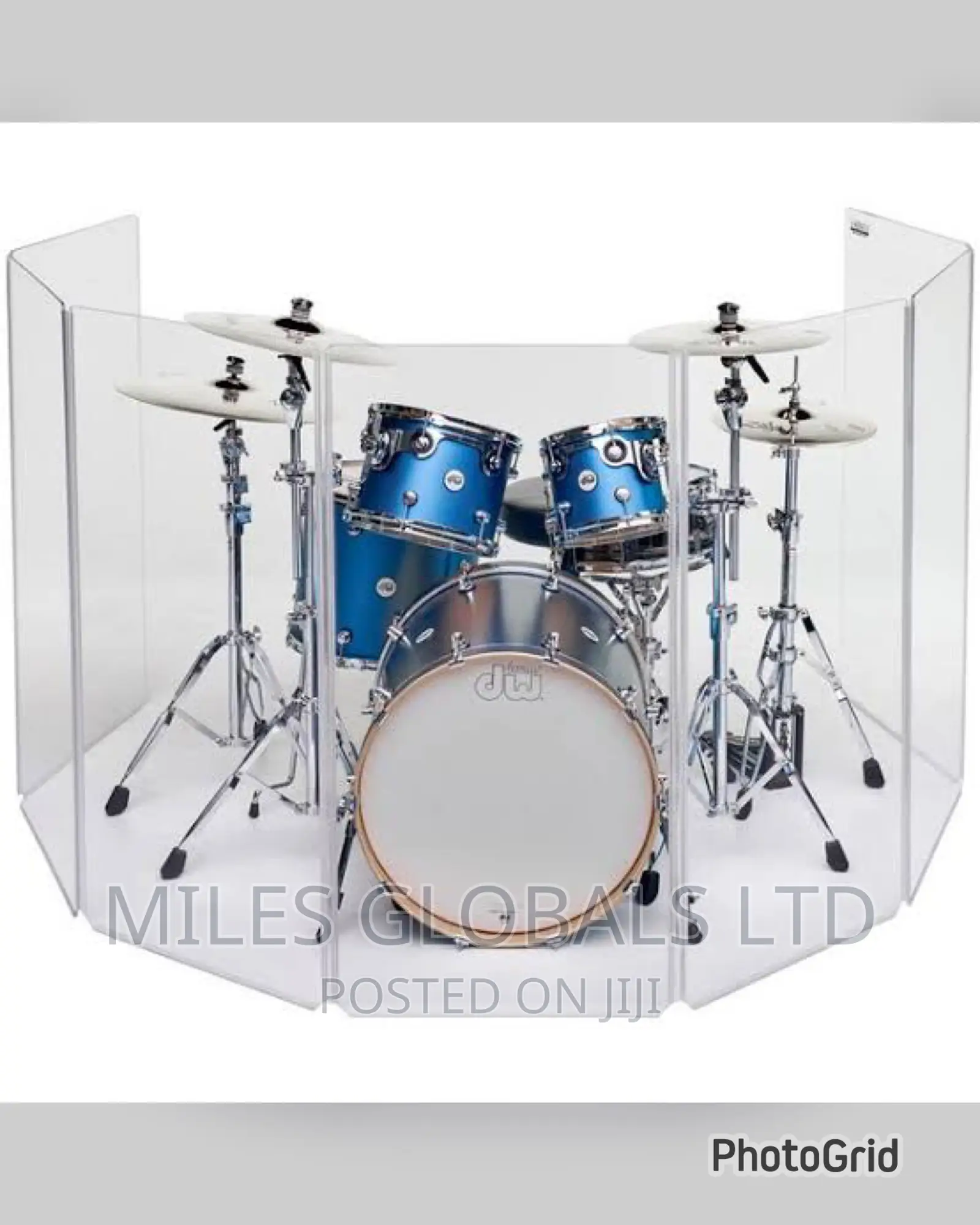 Control Acoustics 7-Piece Acrylic Drum Shield Standard 6ft