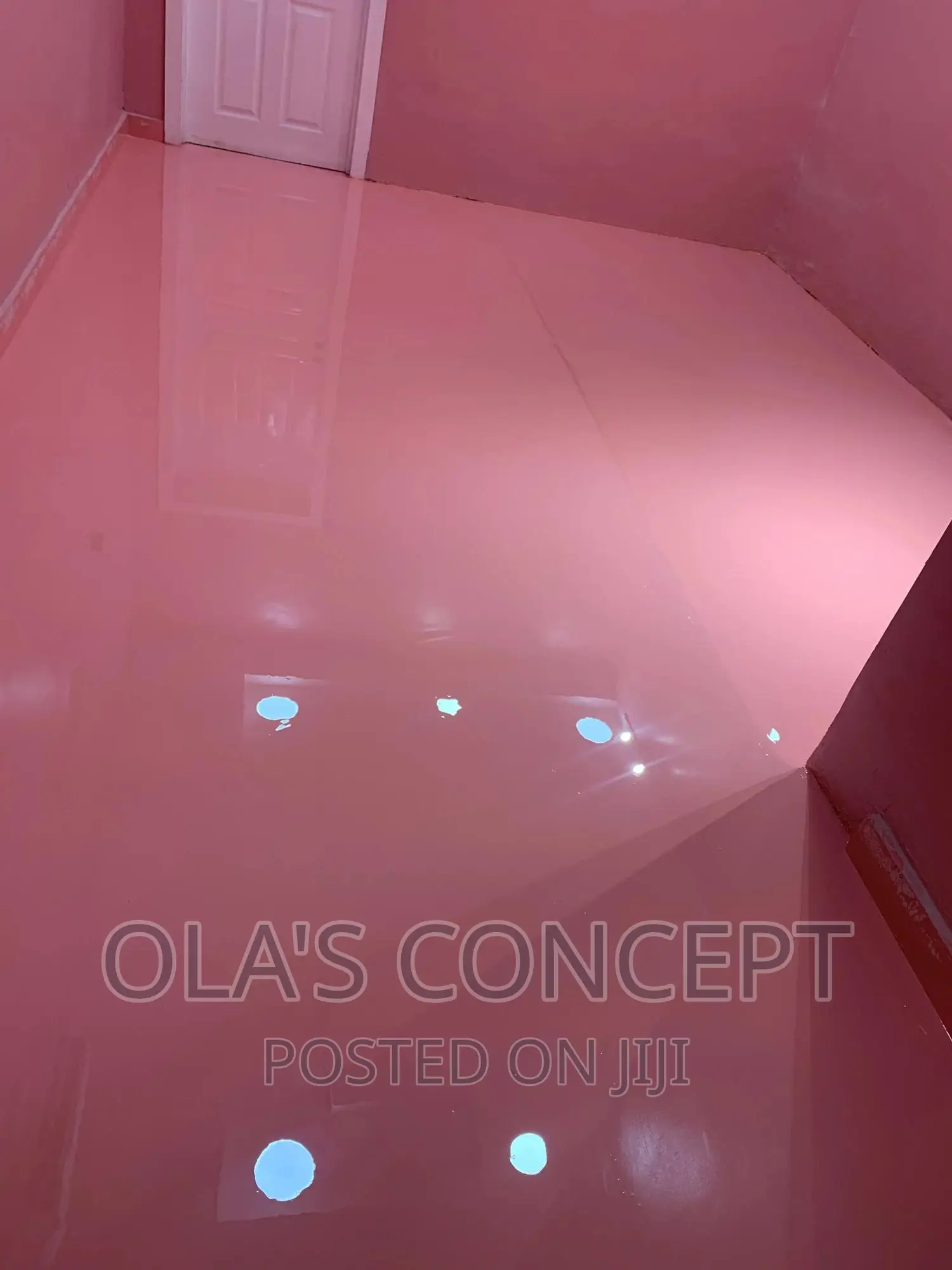Pink Epoxy Floor