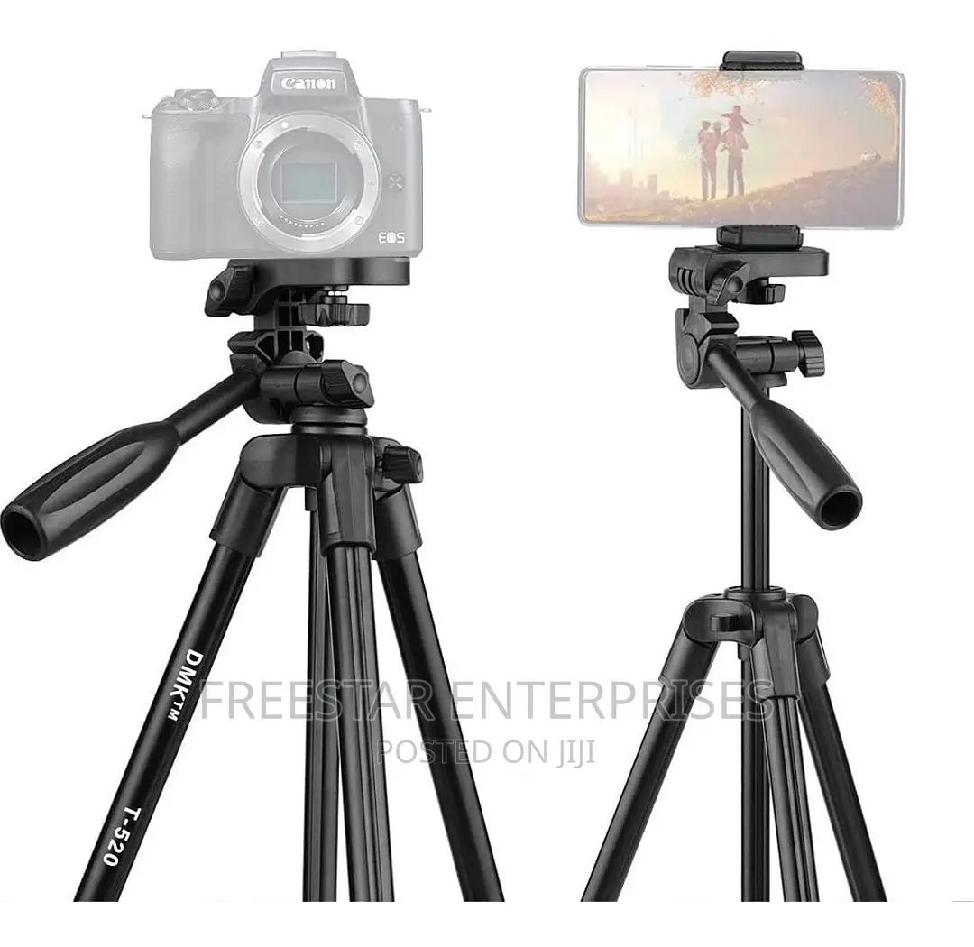 PROFESSIONAL Tripod Stand for Phone Camera Phone Clip.
