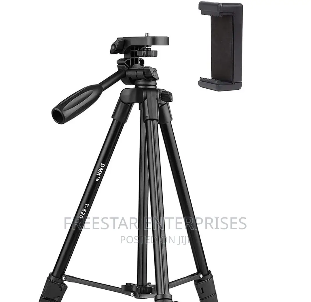 PROFESSIONAL Tripod Stand for Phone Camera Phone Clip.