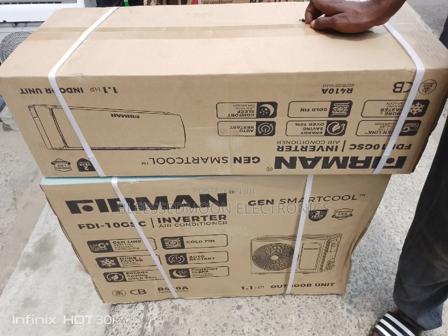 Firman Inverter Ac Split Unit 1.1hp