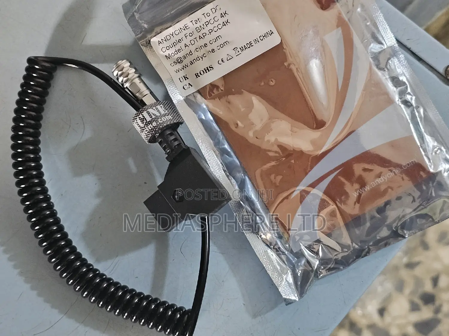 D-Tap Power Cable for Blackmagic Cinema Camera /