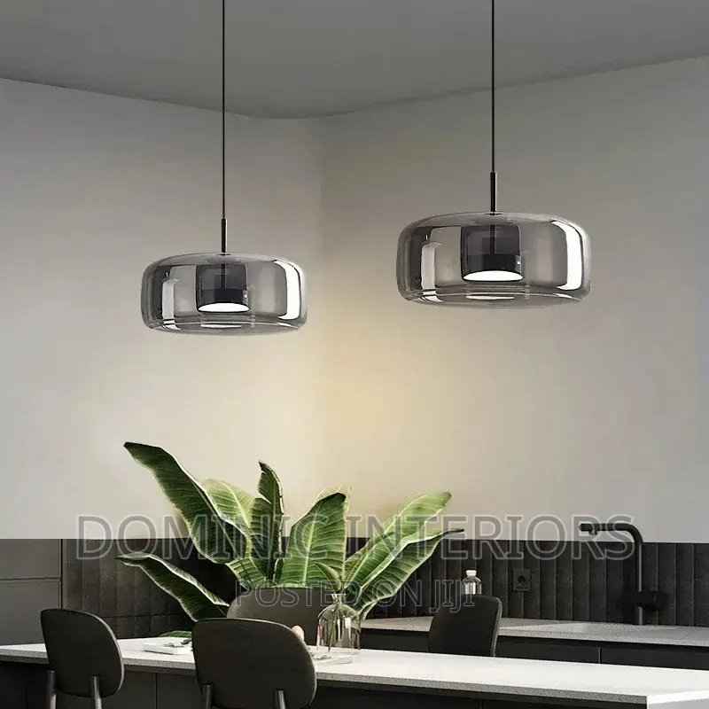 Smokey Gray Pendant Lamp