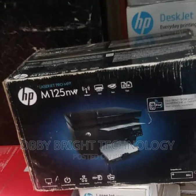 HP M125nw Wireless Monochrome Printer With Scanner Copier