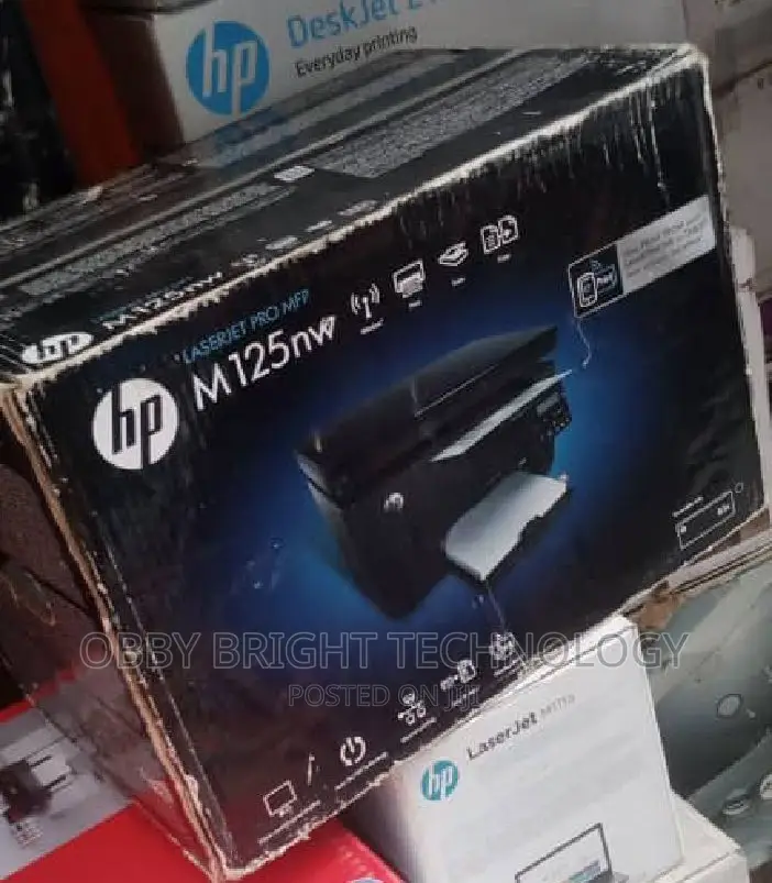 HP M125nw Wireless Monochrome Printer With Scanner Copier