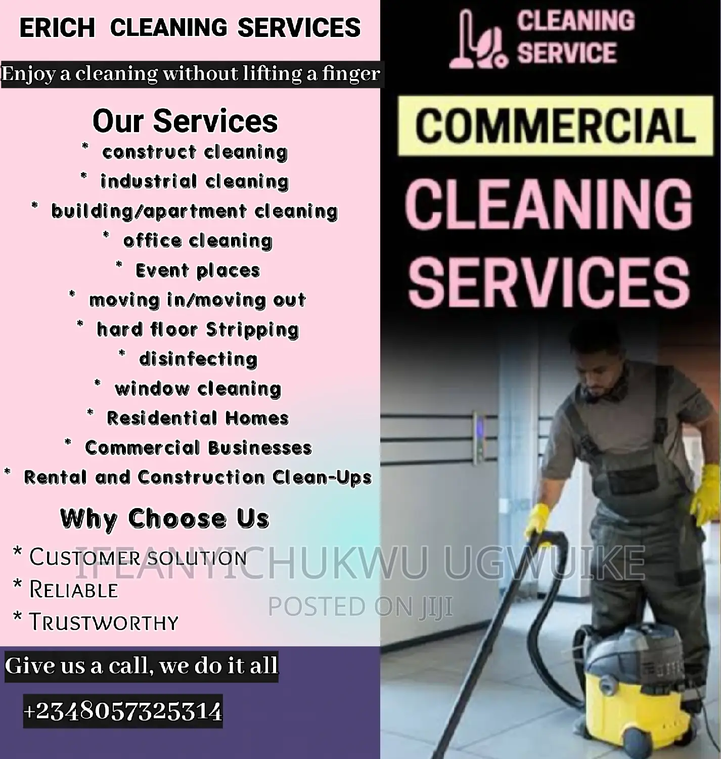 Erich Cleaning Services