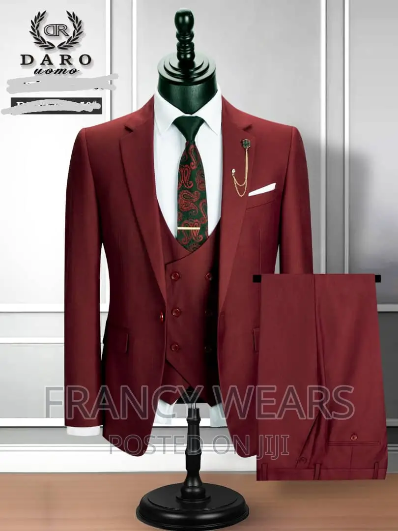 3 Piece Good Material Suits