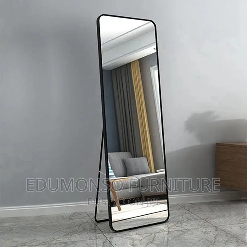 Full Length Mirror Rounded Corner Rectangle Floor Mirror