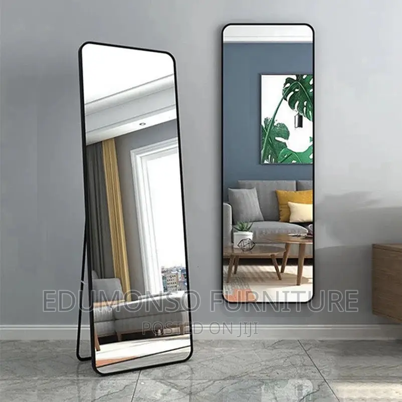 Full Length Mirror Rounded Corner Rectangle Floor Mirror