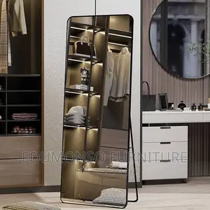 Full Length Mirror Rounded Corner Rectangle Floor Mirror