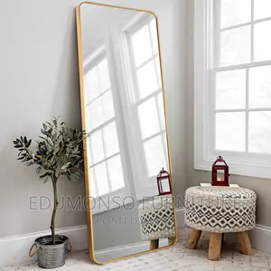 Full Length Mirror Rounded Corner Rectangle Floor Mirror