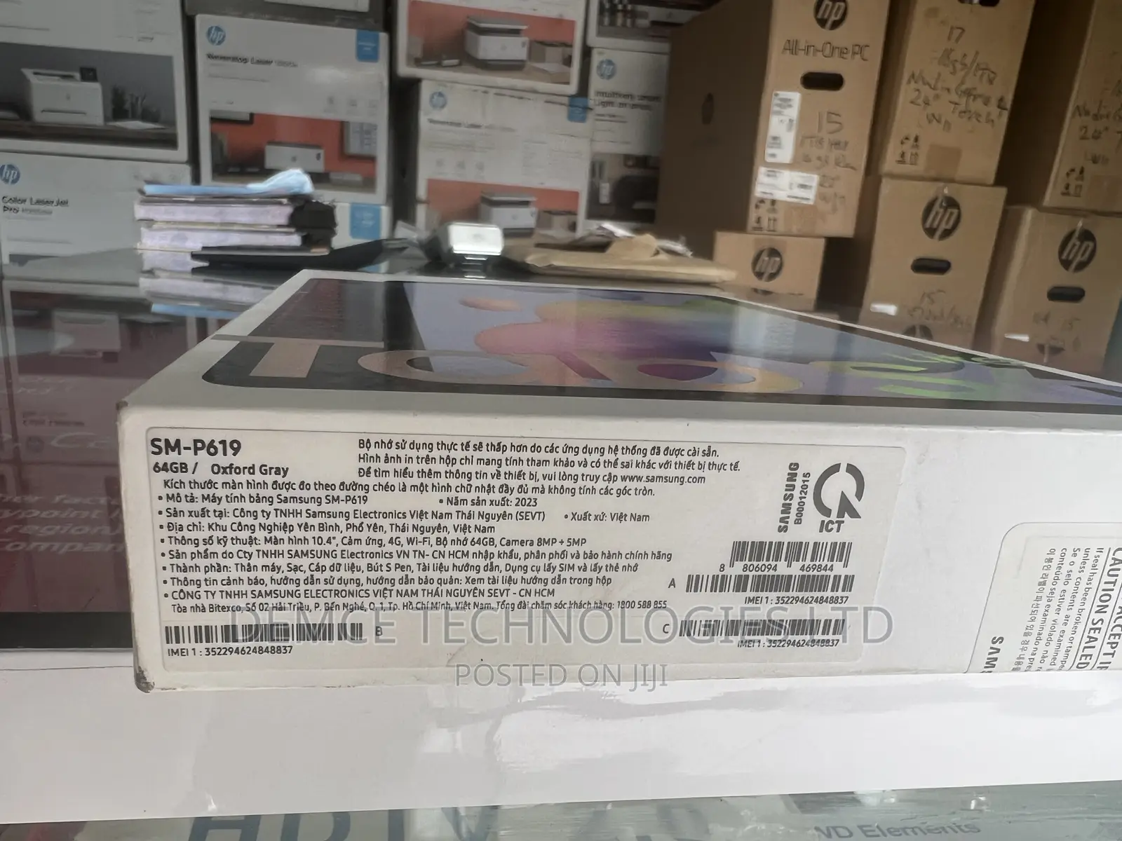 New Samsung Galaxy Tab S6 Lite 64 GB Gray